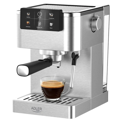 Aparat de cafea Adler AD 4390, Silver