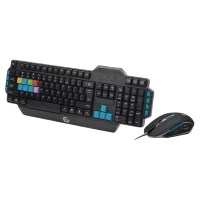 Tastatură si Mouse Gaming Gembird KBS-UMG-01-DE, Black
