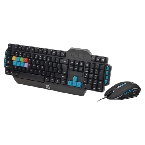 Клавиатура и Мышь игровая Gembird KBS-UMG-01-DE, Black