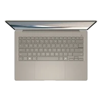 Ноутбук Asus Zenbook A14 OLED UX3407QA, Snapdragon X, 16ГБ/512ГБ, 60 Гц, Zabriskie Beige 2