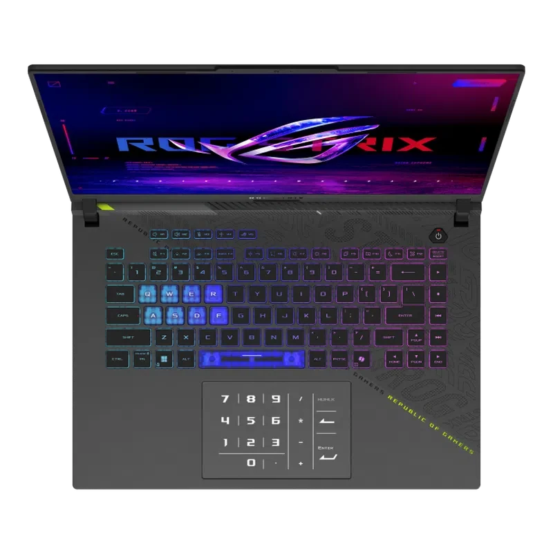 Laptop ASUS ROG Strix G16, Ryzen 9 9955HX, RTX 5060, 32GB/1TB, Eclipse Gray 2