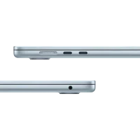 Apple MacBook Air 15.3" 2026, 16/512ГБ, Sky Blue 6