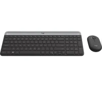 Беспроводная клавиатура и мышка Logitech Combo MK470 Slim, Graphite 2