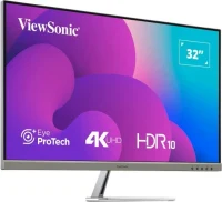 Монитор 31.5" ViewSonic VX3276-4K-MHD-2, Silver/Black 3