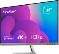 Монитор 31.5" ViewSonic VX3276-4K-MHD-2, Silver/Black 2