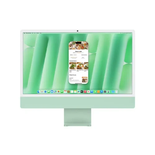 Computer All-in-One Apple iMac 24 2024, M4 8C/8G, 16/256GB, Green