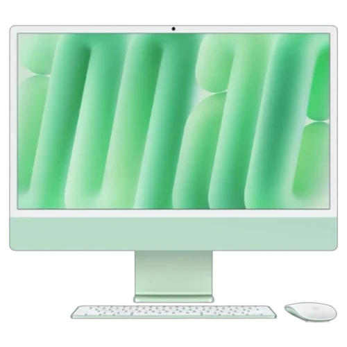 Computer All-in-One Apple iMac 24 2024, M4 8C/8G, 16/256GB, Green