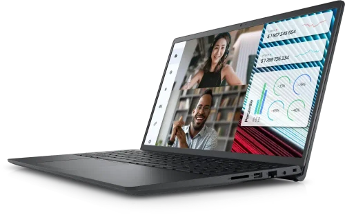 Ноутбук для бизнеса Dell Vostro 3520, Core i5, 16ГБ/512ГБ, 120 Гц, Carbon Black