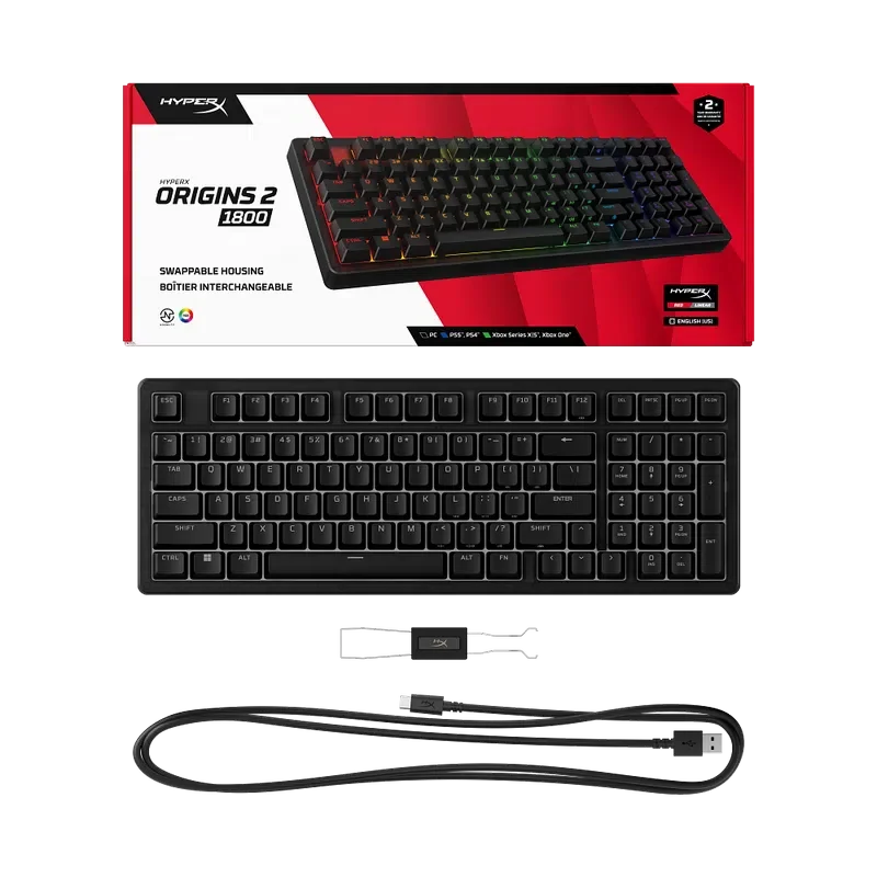 Клавиатура HyperX Origins 2 1800, Черный 5