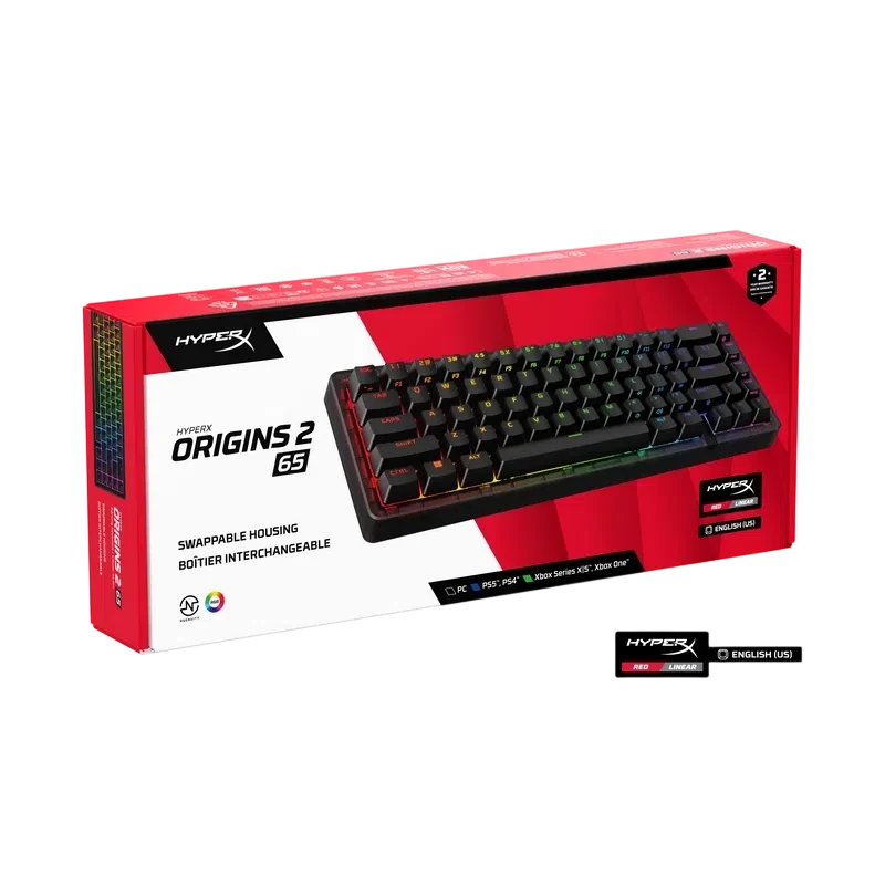 Клавиатура HyperX Origins 2 265, Черный 6