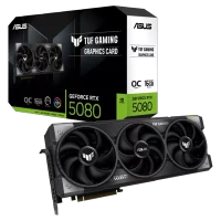 Placă video ASUS TUF Gaming GeForce RTX™ 5080 OC Edition, Black