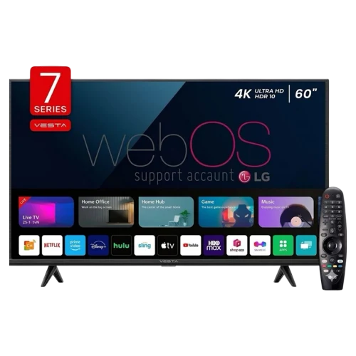 Телевизор 60" Vesta WU6075AAD, Black