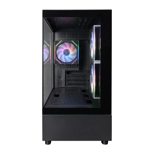 Carcasa PC 1STPLAYER Mi5 Minitower, Negru