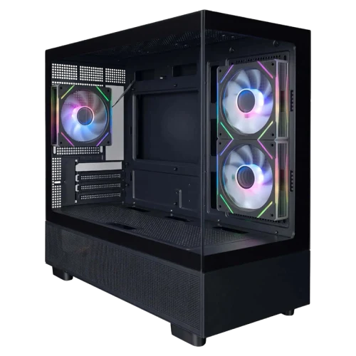 Carcasa PC 1STPLAYER Mi5 Minitower, Negru