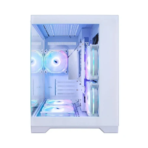 Carcasă PC 1STPLAYER MV5-TP Mid Tower, Alb