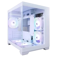 Carcasă PC 1STPLAYER MV5-TP Mid Tower, Alb