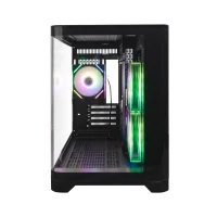 Корпус для ПК 1STPLAYER UV5 Mid Tower, Черный 2