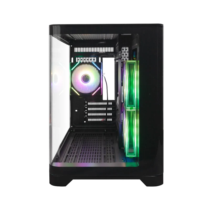 Корпус для ПК 1STPLAYER UV5 Mid Tower, Черный 2