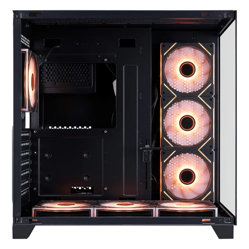 Carcasă PC 1STPLAYER MV8-TP Mid Tower, Negru