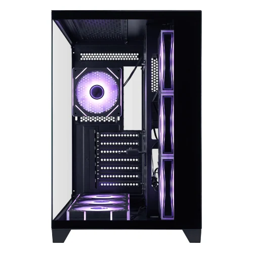 Carcasă PC 1STPLAYER MV8-TP Mid Tower, Negru