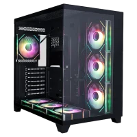 Корпус для ПК 1STPLAYER MV8-TP Mid Tower, Черный