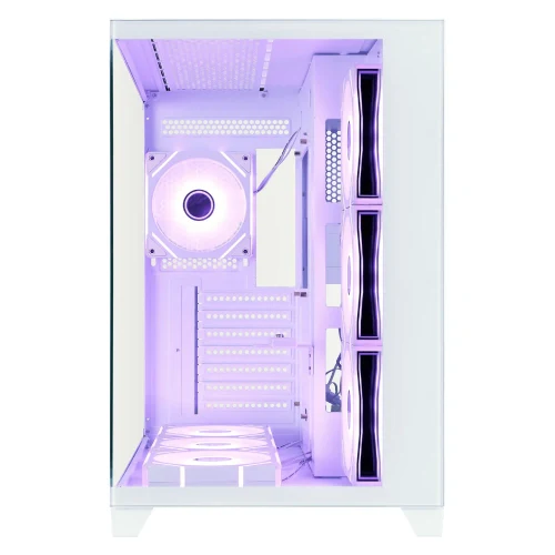 Carcasă PC 1STPLAYER MV8-TP Mid-Tower, Alb