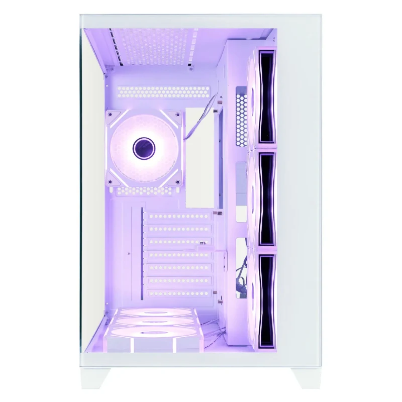 Корпус для ПК 1STPLAYER MV8-TP Mid-Tower, Белый 2