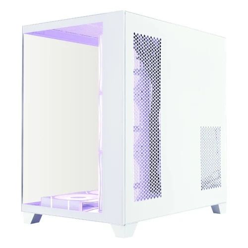 Carcasă PC 1STPLAYER MV8-TP Mid-Tower, Alb
