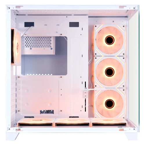 Carcasă PC 1STPLAYER MV8-TP Mid-Tower, Alb