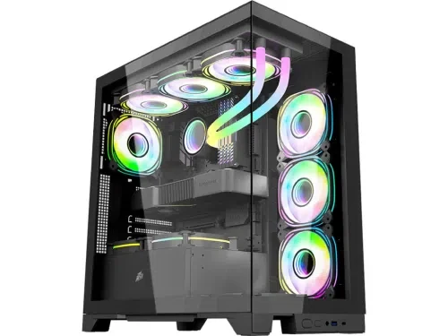 Carcasă PC 1STPLAYER Mi8 Mid-Tower, Negru 4