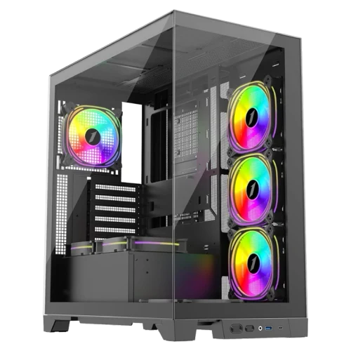 Carcasă PC 1STPLAYER Mi8 Mid-Tower, Negru