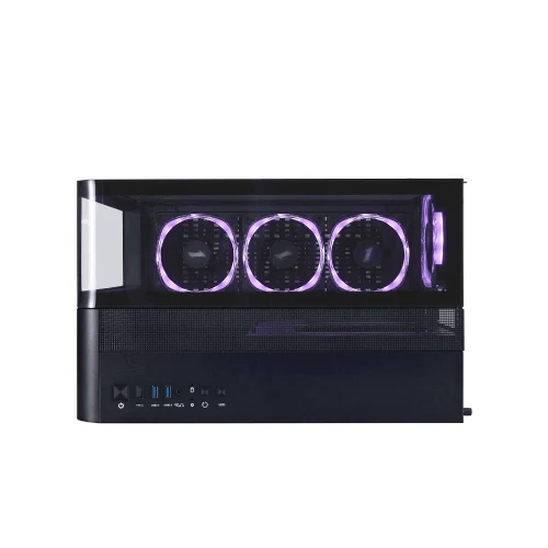 Carcasă PC 1STPLAYER RT7 Mid-Tower, Negru
