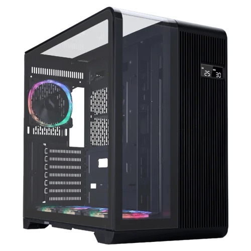 Carcasă PC 1STPLAYER RT7 Mid-Tower, Negru