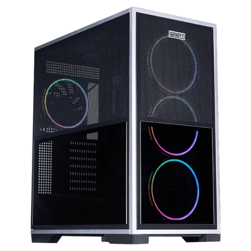 Carcasă PC 1STPLAYER IF8 Full-Tower, Negru
