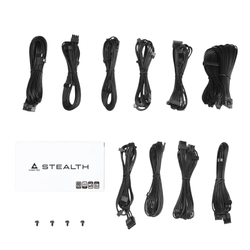 Sursă de alimentare Chieftec SPX-1000-FC Stealth ATX, Negru
