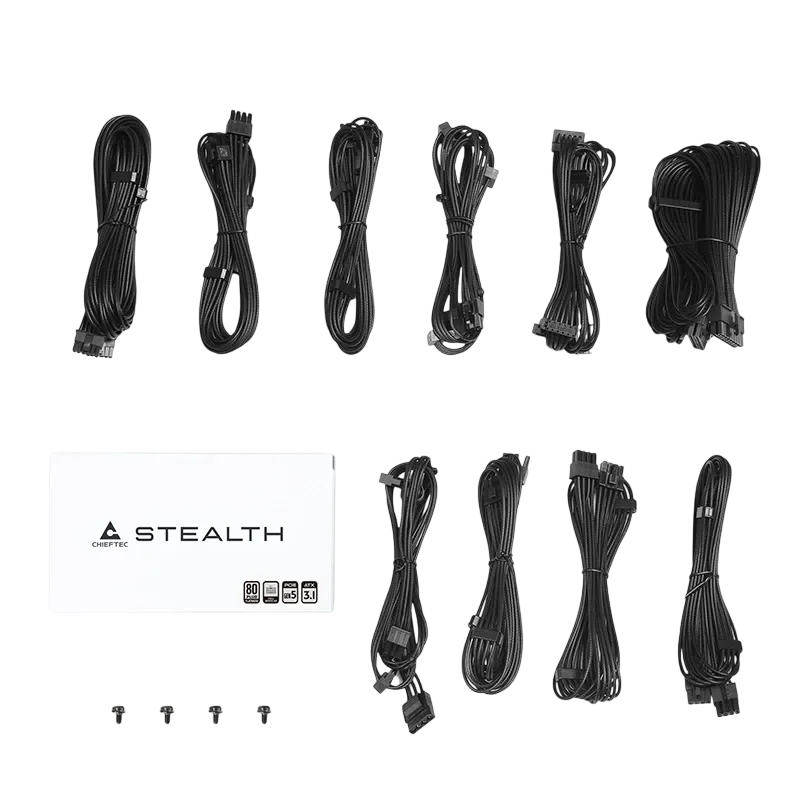 Sursă de alimentare Chieftec SPX-1000-FC Stealth ATX, Negru 8