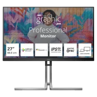 Монитор 27" AOC Q27U3CV, Silver