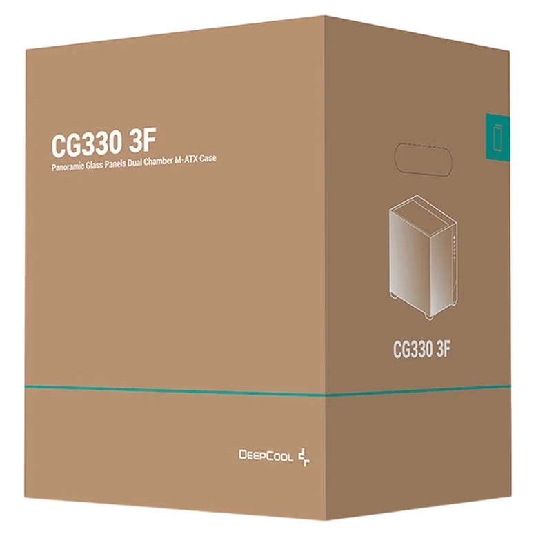 Корпус для ПК Deepcool CG330 3F Mid-Tower, Черный 11