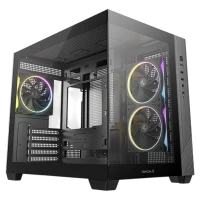 Корпус для ПК Deepcool CG330 3F Mid-Tower, Черный