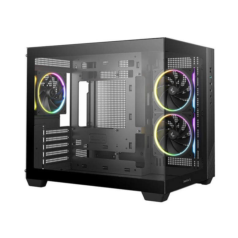 Корпус для ПК Deepcool CG330 3F Mid-Tower, Черный 2