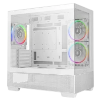 Корпус для ПК Deepcool CG380 3F WH Mini Tower, Белый 2