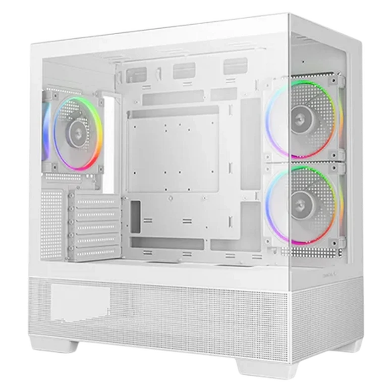 Корпус для ПК Deepcool CG380 3F WH Mini Tower, Белый 2
