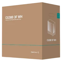 Корпус для ПК Deepcool CG380 3F WH Mini Tower, Белый 6