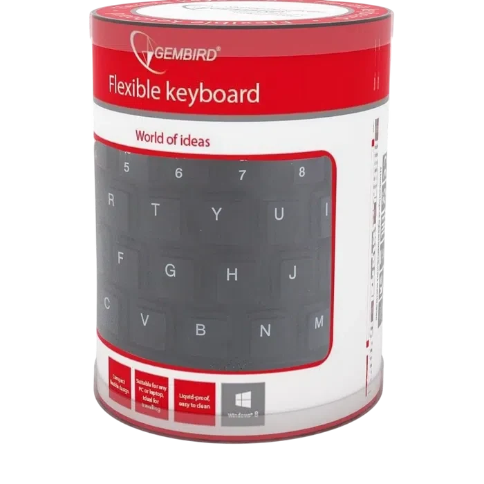 Tastatură Gembird KB-109F-B, Negru 5
