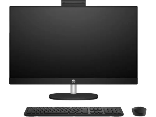 Computer All-in-One HP AiO 27-cr0084ci, Ryzen 5, 16GB/512GB, 60 Hz, Jet Black