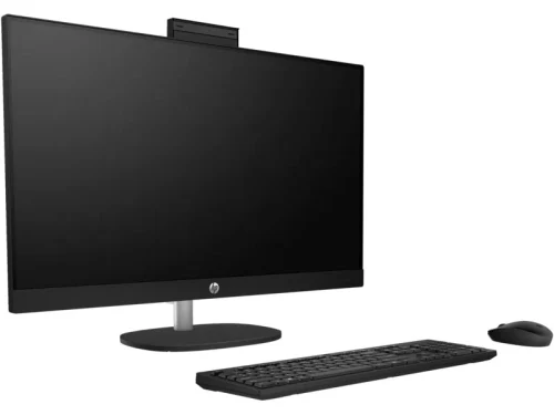 Computer All-in-One HP AiO 27-cr0084ci, Ryzen 5, 16GB/512GB, 60 Hz, Jet Black