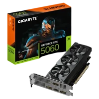 Placă video GIGABYTE GeForce RTX 5060 OC Low Profile 8G, Black