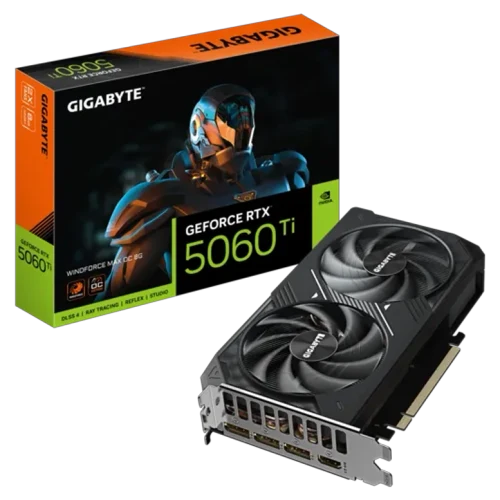 Видеокарта GeForce RTX 5060 Ti WINDFORCE MAX OC 8G, Black