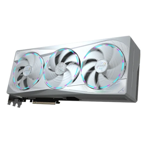 Placa video Gigabyte AORUS GeForce RTX 5080 MASTER ICE 16G, Alb