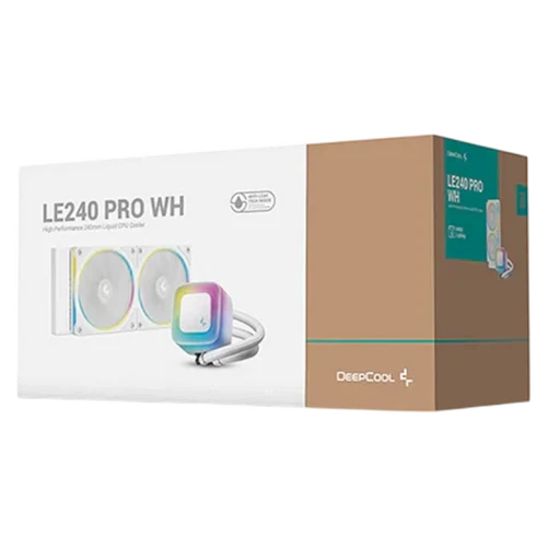Система охлаждения DeepCool LE240 Pro WH, Белый